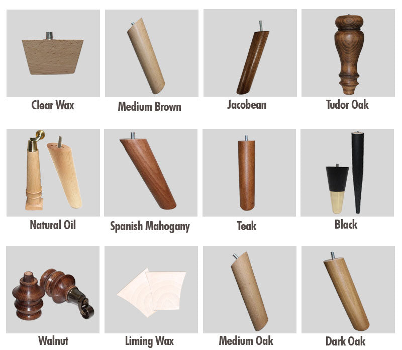 wood finish options