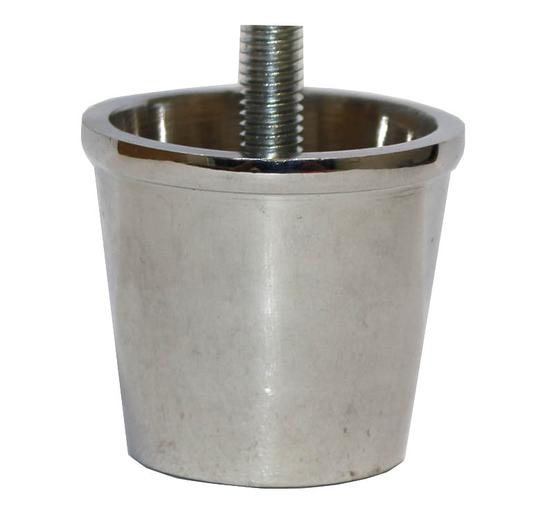 Excelsior Chrome Slipper Cup with 8mm Threaded Bolt