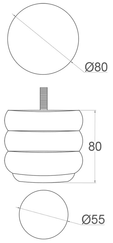 Portia Wooden Furniture Legs